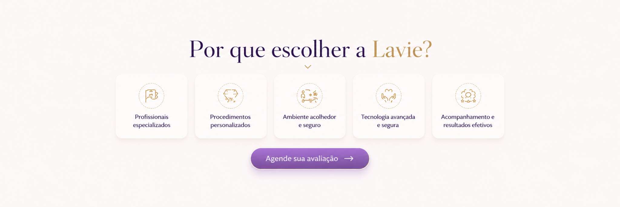 Diferenciais da Lavíe Odontologia